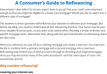 Optavise Consumer Guide to Refinancing